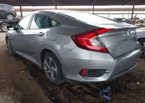 2020 Honda Civic Lx from USA, damaged, VIN 2HGFC2F69LH536570
